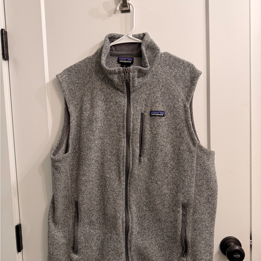 Men’s XL Patagonia Better Sweater Grey Fleece Vest